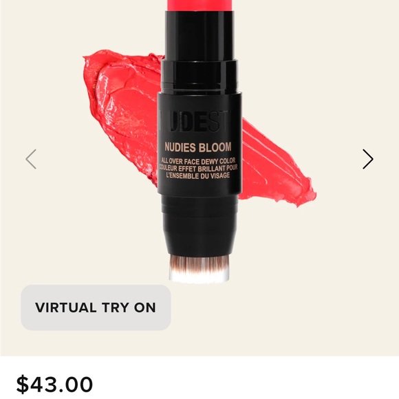 NUDESTIX Dewy Blush Color for Cheeks + Eyes + Lips
with a brush - Picture 7 of 10